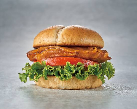 烙烤雞腿漢堡 American Burger with Grilled Chicken Drumstick