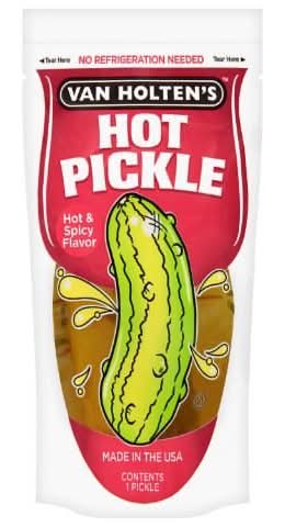 Van Holten's Pickle-in-a-Pouch Hot 1ct