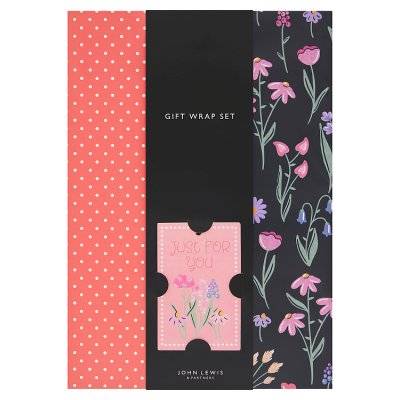 John Lewis Gift Wrap Set