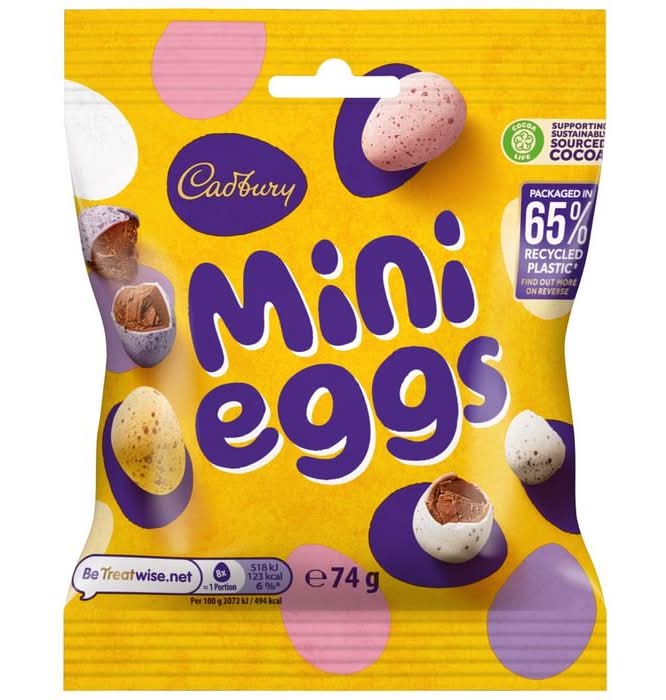 Cadbury Mini Eggs Chocolate 74g (410017)