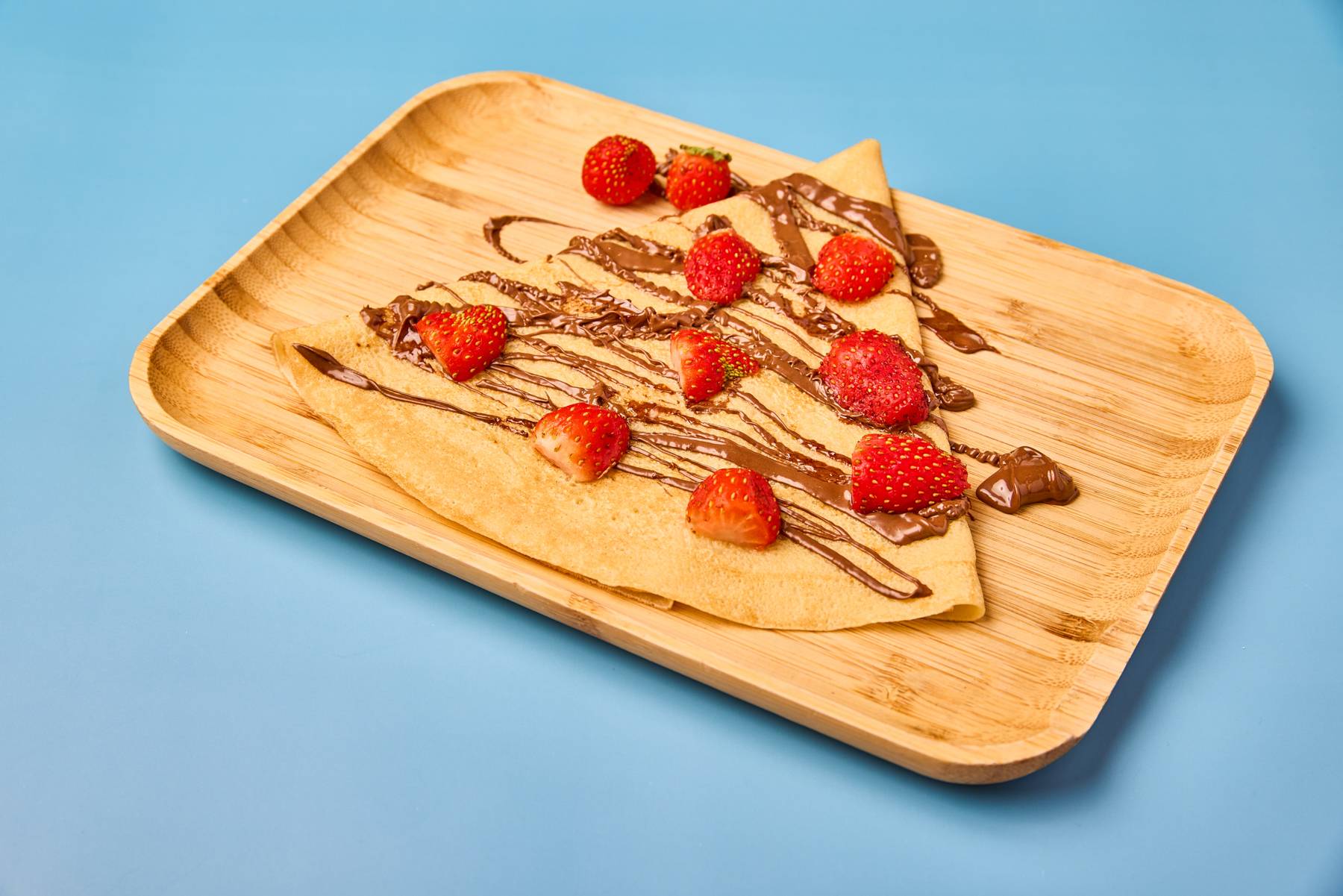 Crêpe au Nutella et fraise