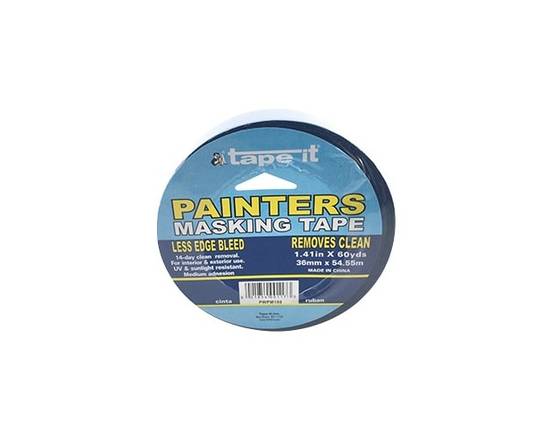 Tape It · 1.4 in x 60 yds Painters Masking Tape (1 roll)