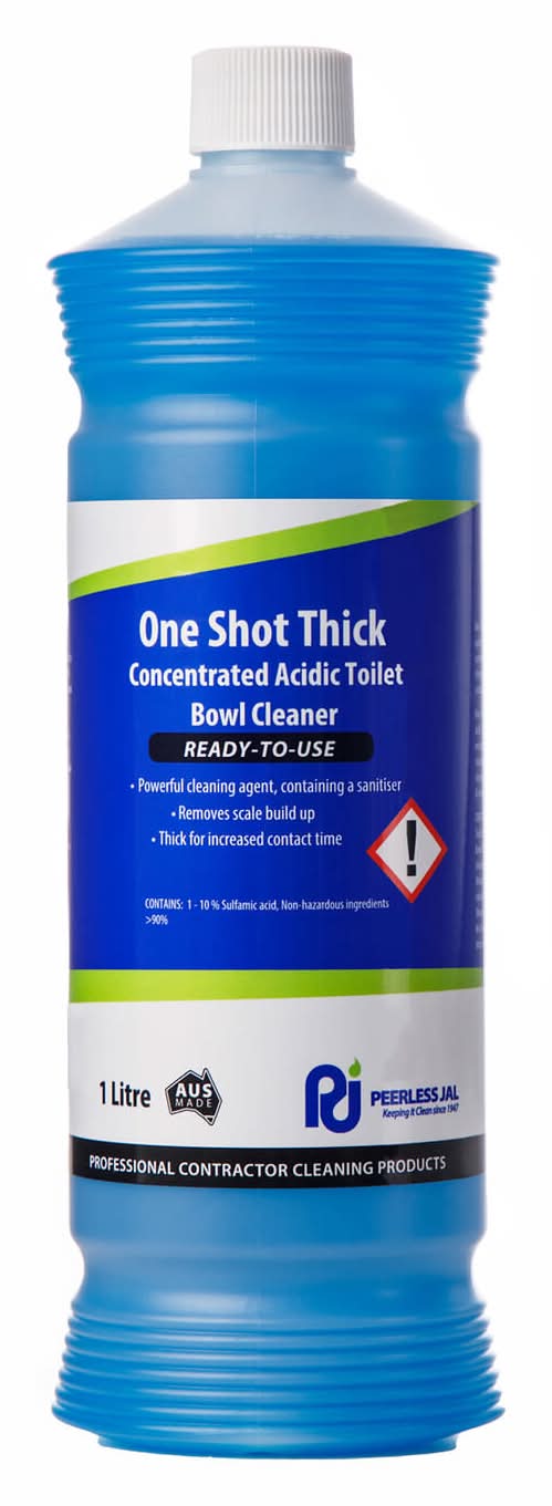 Peerless JAL 1L One Shot Thick Concentrated Acidic Toilet Bowl Cleaner