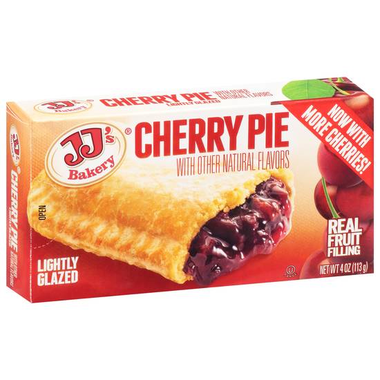 Jj's Bakery Lightly Glazed Cherry Pie (4 oz)