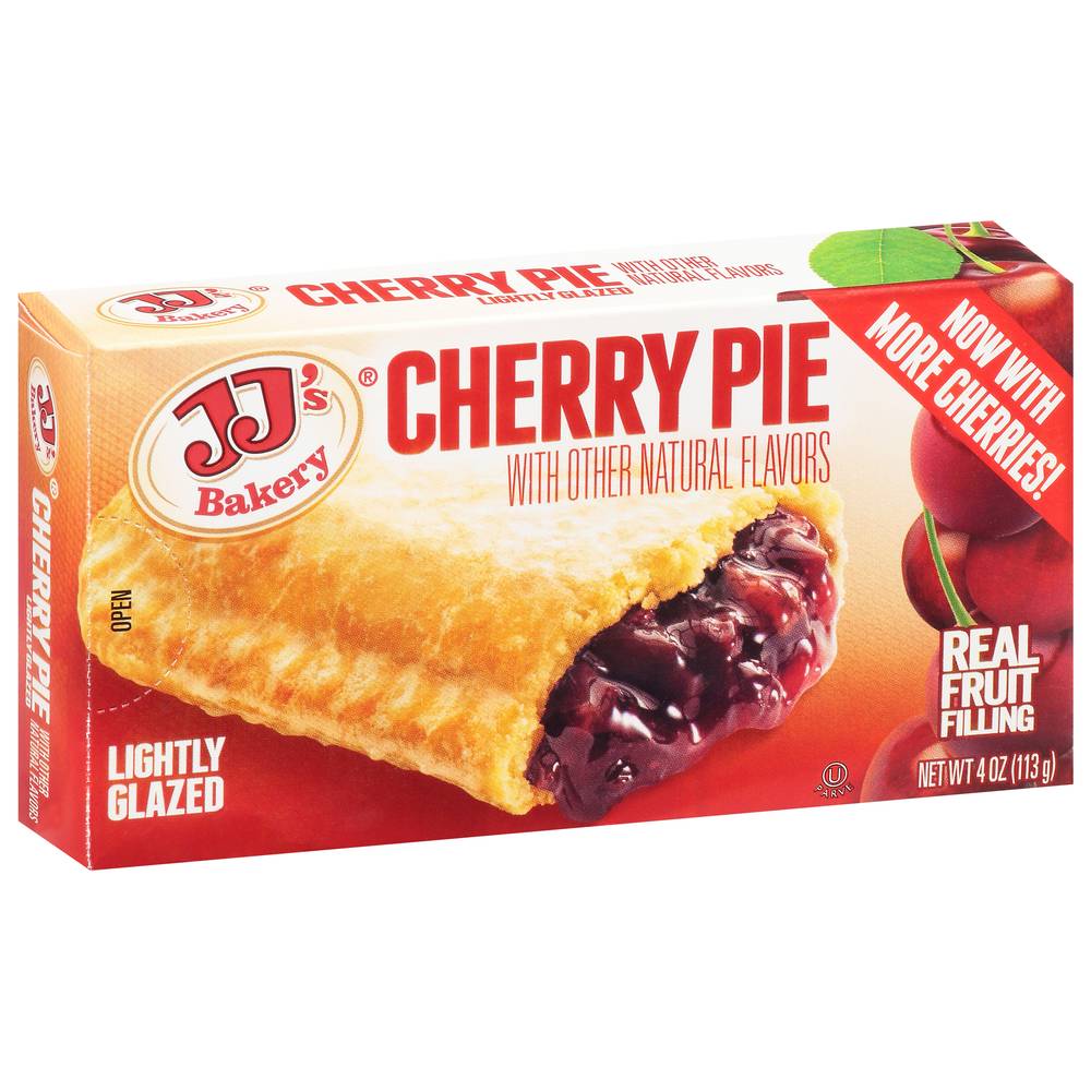 JJ's Bakery Lightly Glazed Cherry Pie (4 oz)