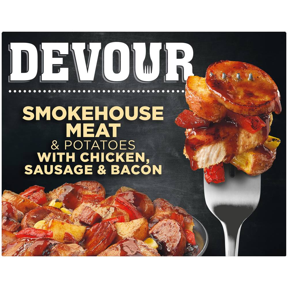 Devour Smokehouse Meat & Potatoes Chicken Sausage Bacon (9.8 oz)