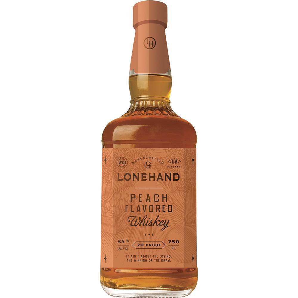 Lonehand Whiskey (750 ml) (peach)