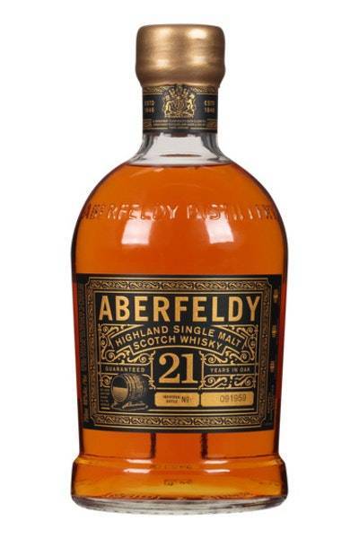 Aberfeldy 21 Year Single Malt Scotch Whisky (750 ml)