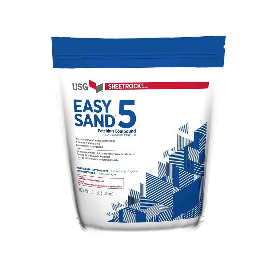 SHEETROCK Brand Easy Sand 3-lb 5-Minutes Set Time Lightweight Drywall Joint Compound | 384025