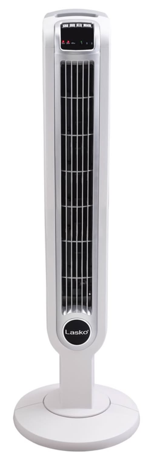 Lasko 36 In. H 3 Speed Oscillating Tower Fan Remote Control