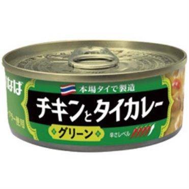 いなば食品 チキンとタイカレーグリーン 115g