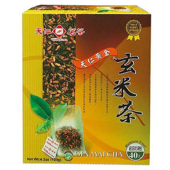 天仁茗茶黃金玄米茶120g(40入)
