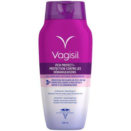 Vagisil Feminine Wash For Intimate Area Hygiene and Itchy Dry Skin Itch Protect