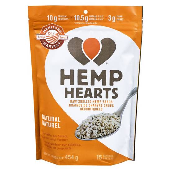 Manitoba Harvest Hemp Hearts Natural & Organic Seeds (454 g)