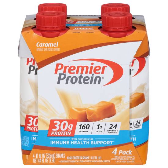Premier Protein Caramel Protein Shake ( 4 ct, 11 fl oz)