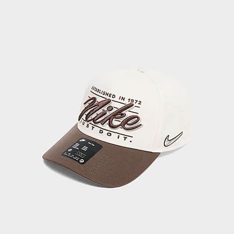Nike Rise Structured A-Frame Snapback Hat (One Size)
