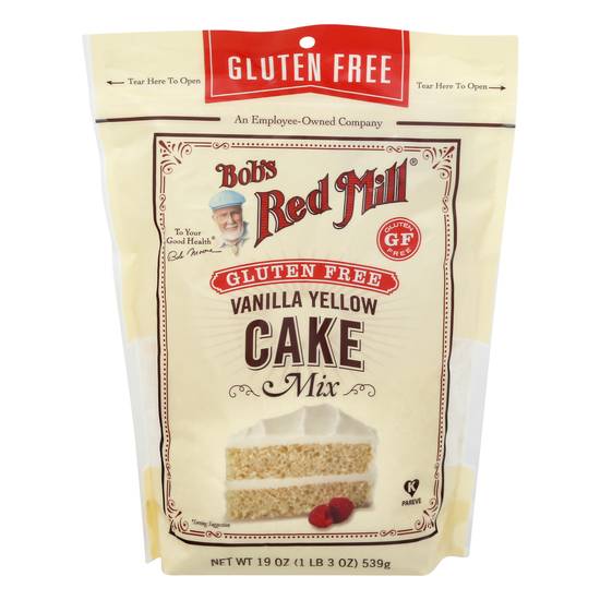 Bob's Red Mill Vanilla Yellow Gluten Free Cake Mix