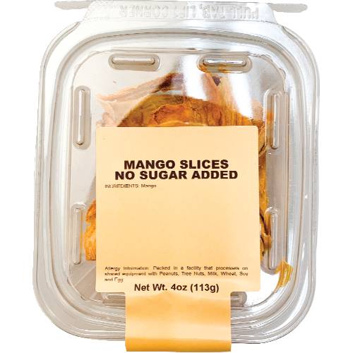 No Sugar Added Mango Slices