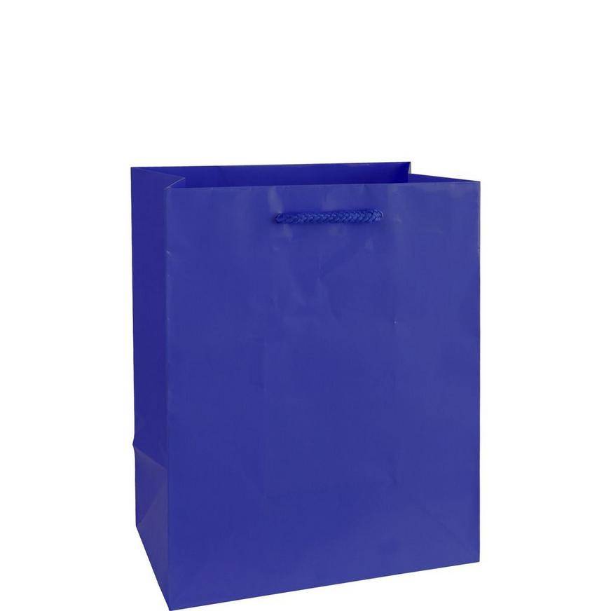 Glossy Gift Bag (medium/royal blue)