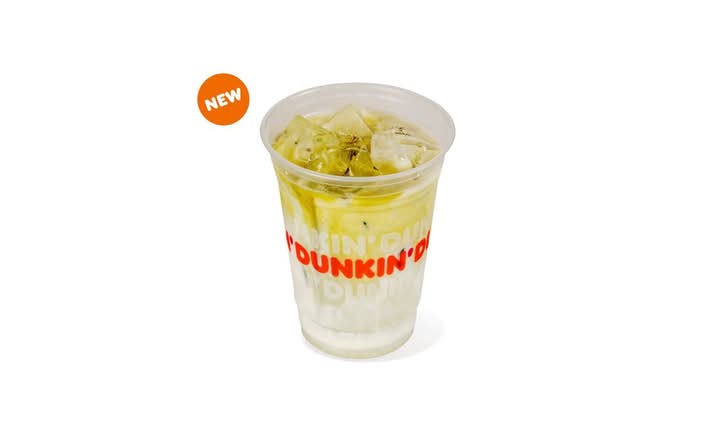 French Vanilla Iced Matcha