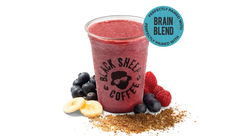Blueberry Flax Smoothie