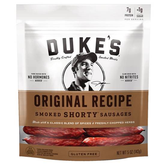 Duke's Original Shorty Smoked Sausages 5oz