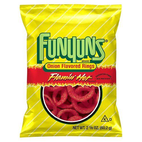 Funyuns Onion Flavored Rings Flamin' Hot - 2.13 OZ