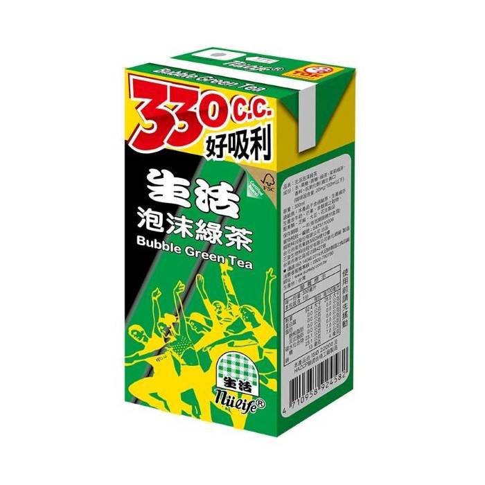 生活泡沫綠茶Tp330