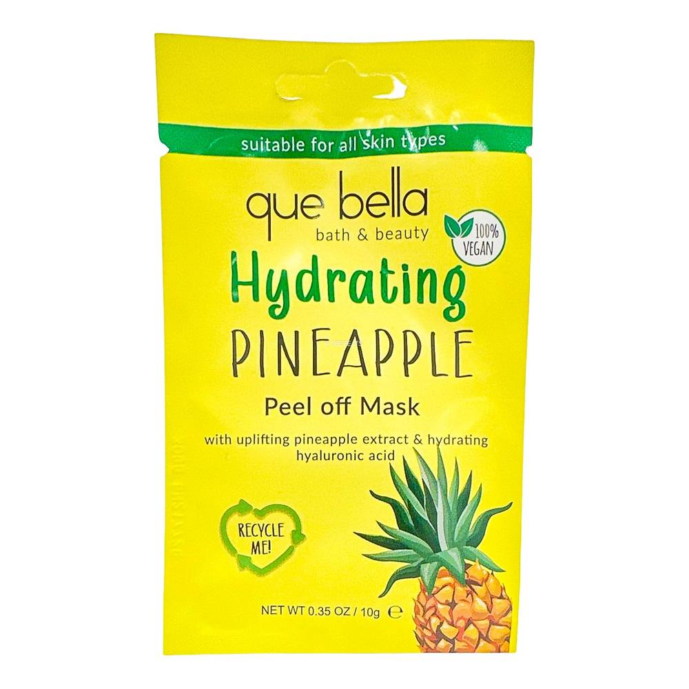 Que Bella Beauty Hydrating Pineapple Peel Off Mask (0.85 oz)