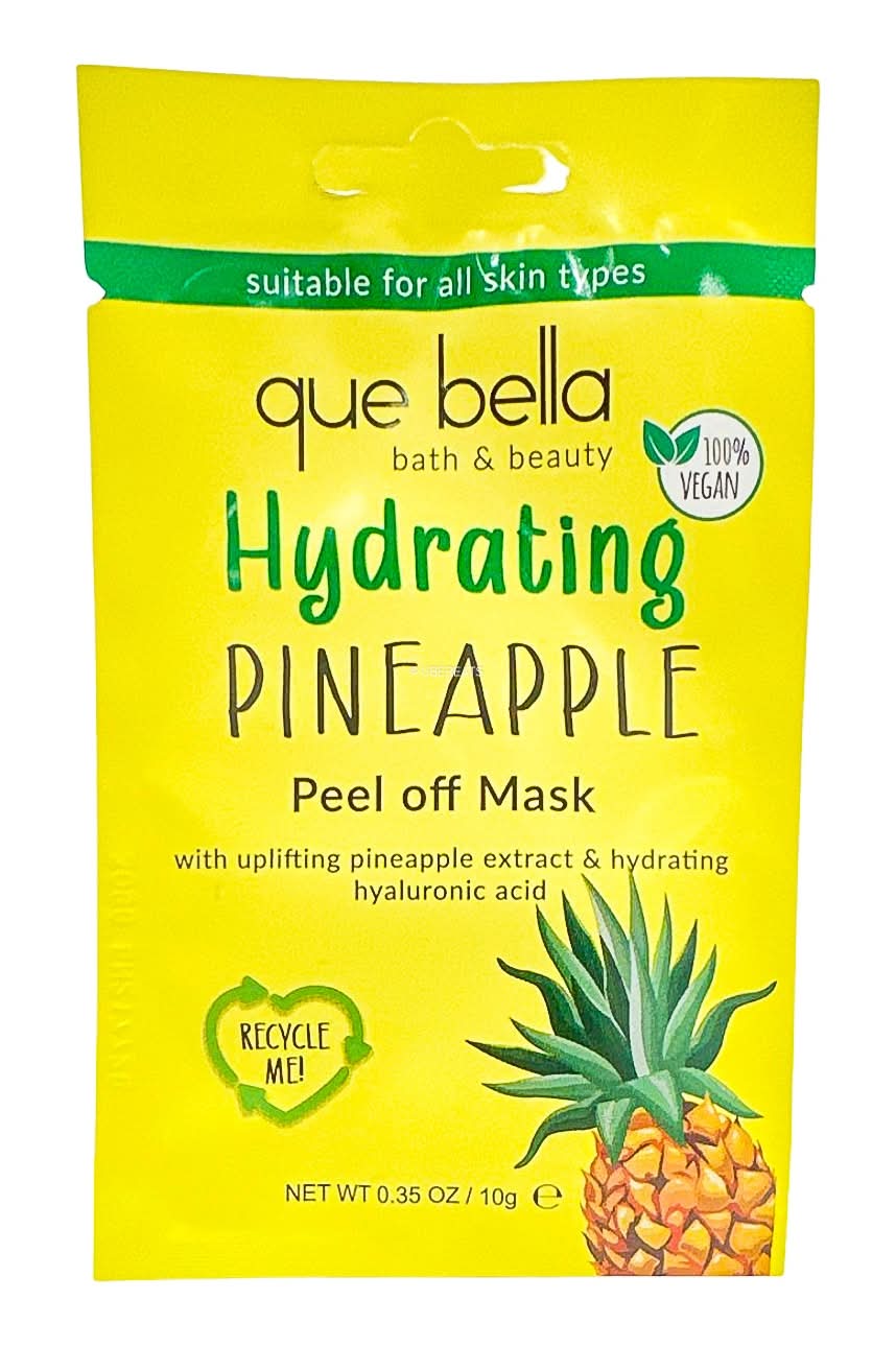 Que Bella Beauty Hydrating Pineapple Peel Off Mask (0.85 oz)