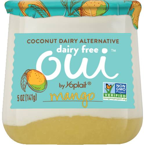 Yoplait Oui Mango Dairy Free Yogurt