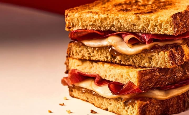 Prosciutto and Provola Cheese Toastie