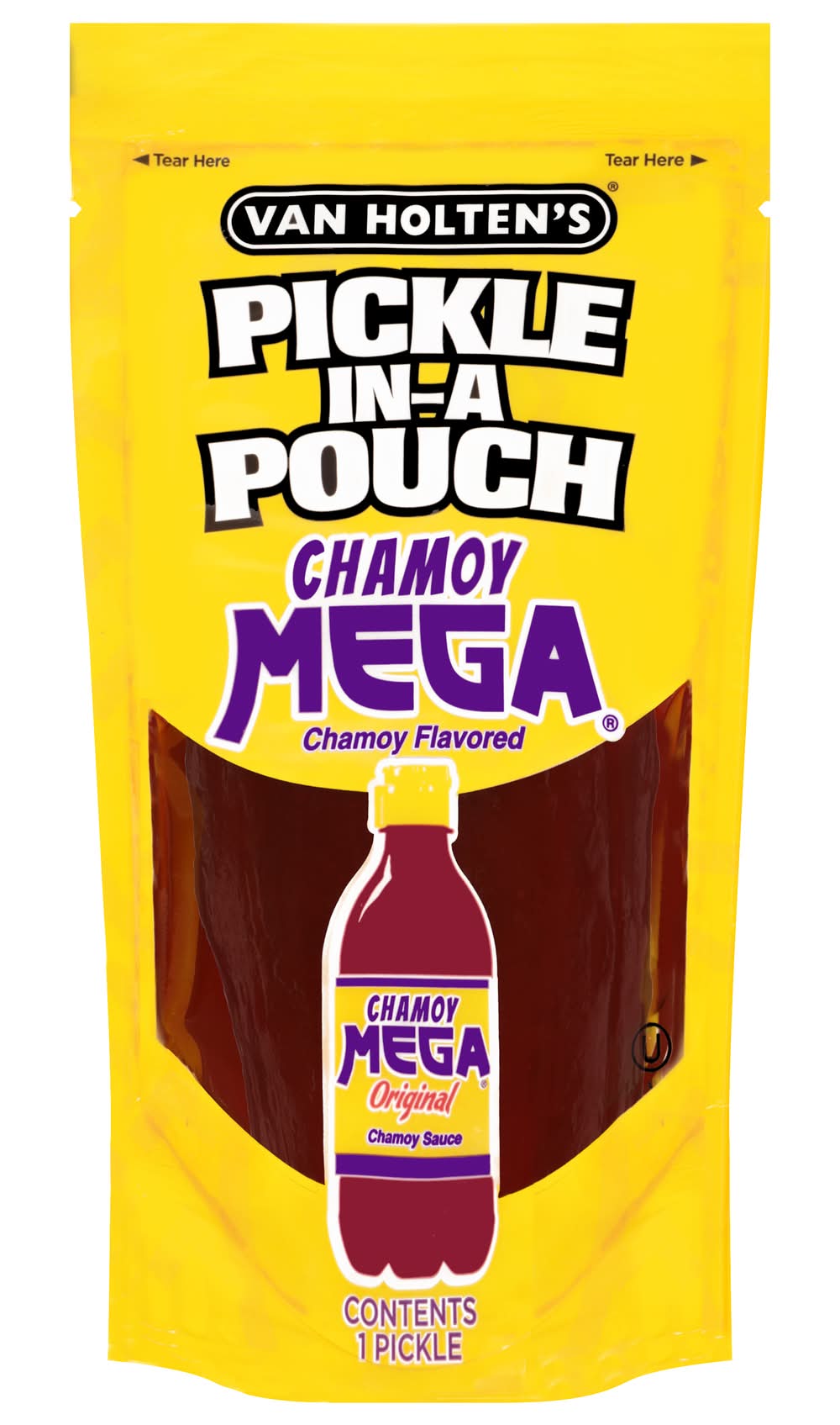 Van Holten's Mega Pickle In-A Pouch, Chamoy (5 oz)