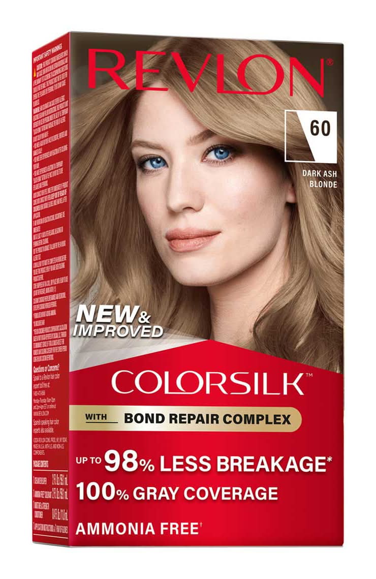 Revlon Colorsilk Permanent Hair Color - 60 Dark Ash Blonde 1 Ct