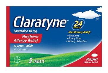 Claratyne 10mg Tablets 5pk