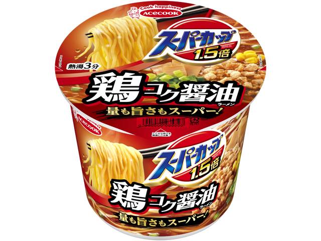 26_エース　スーパーカップ１．５倍【醤油】（109g）
