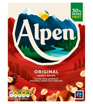 Alpen The Original Swiss Style Muesli (550g)