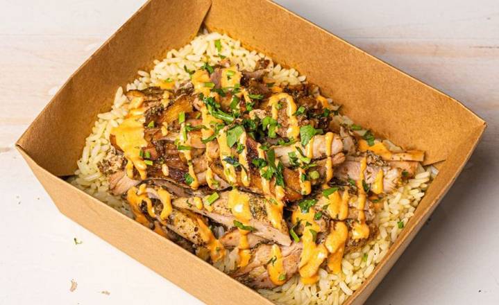 Chicken Gyro Box + Rice