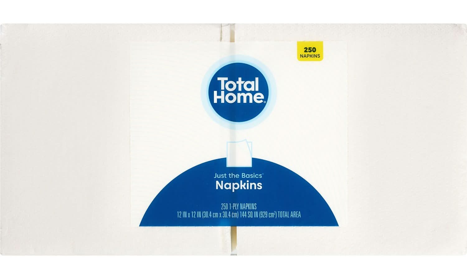 CVS Pharmacy Strong & Absorbent Earth Essentials Napkins, 12.5''x 11.4'', White (250 ct)