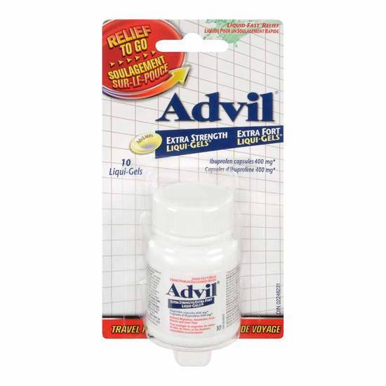 Advil Extra Strength Liquid-Gels 10PK
