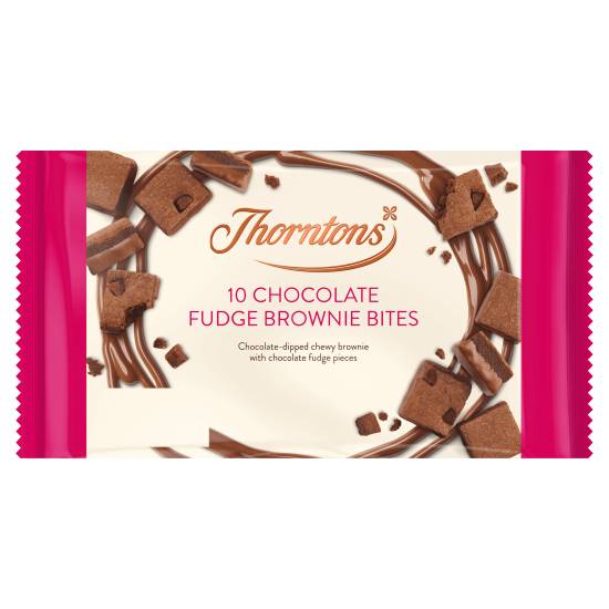 Thorntons 10 Chocolate Fudge Brownie Bites