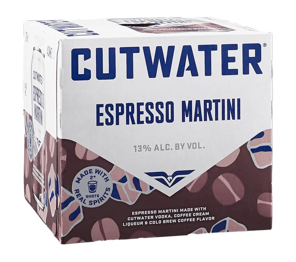 Cut Water Bali Hai Tropical Tiki Rum Mai Tai - 4 Pack