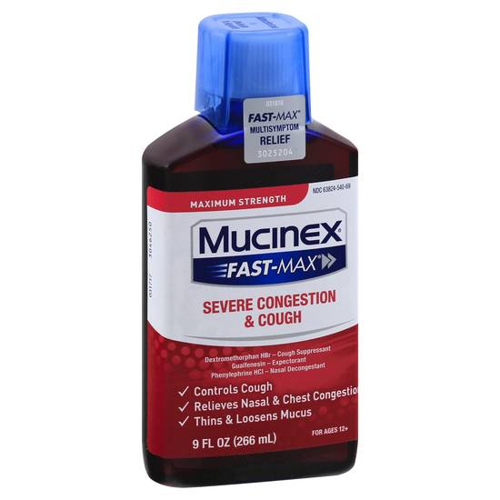 Mucinex Severe Congestion & Cough (9 oz)