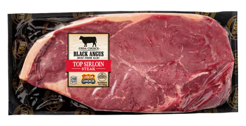 USDA Choice Black Angus Top Sirloin Steak, per lb