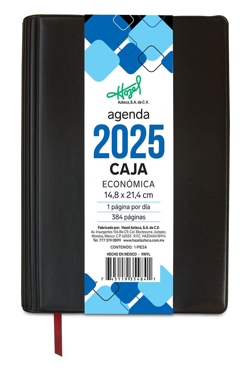 Ofi-PRO · Agenda 2021 caja económica negra (200 g)