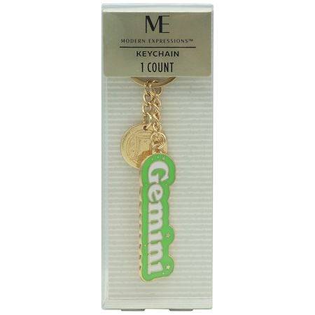 Festive Voice Zodiac Keychain Gemini