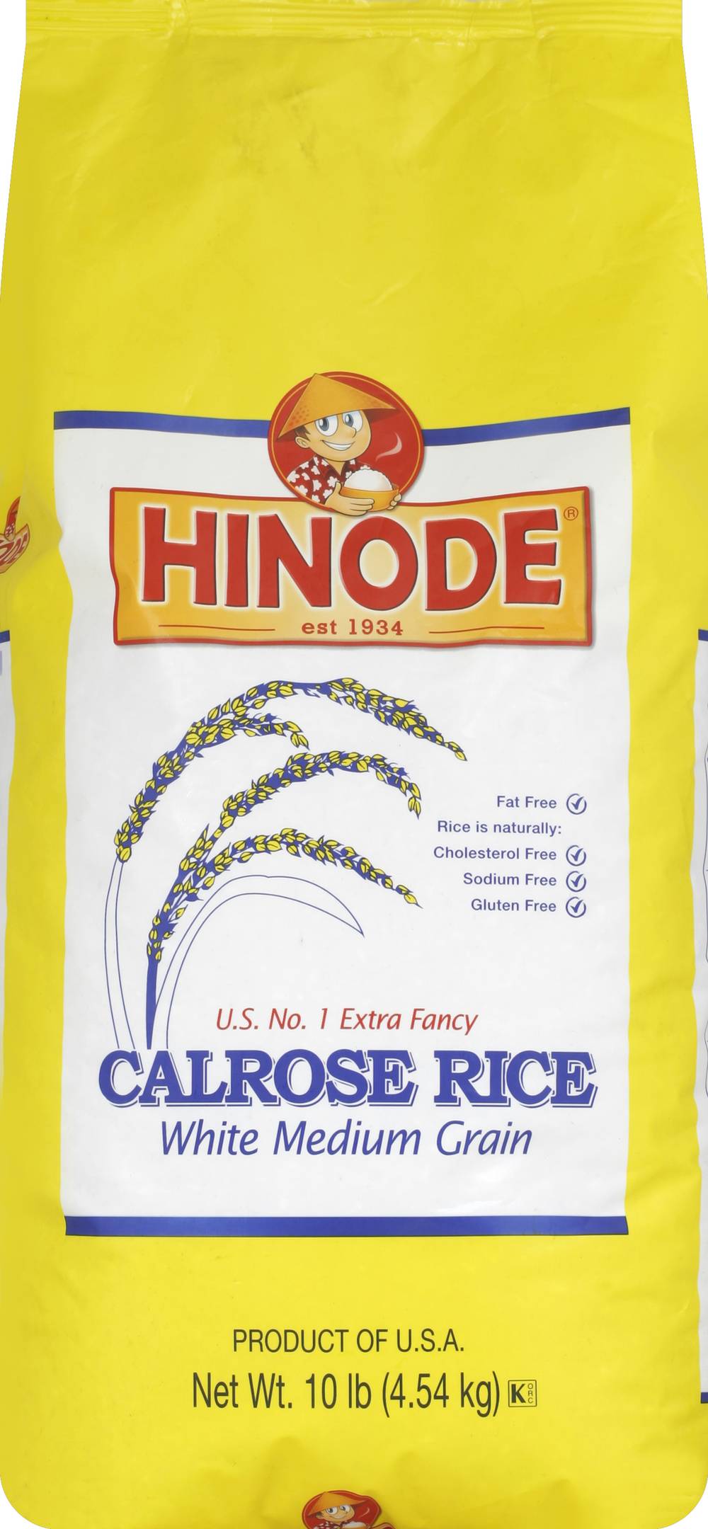 Hinode Calrose Rice White Medium Grain (10 lbs)