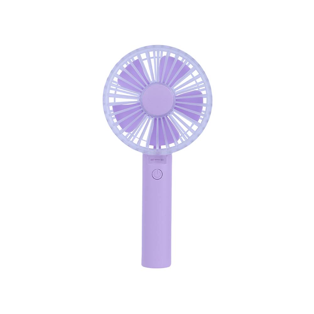 Miniso ventilador de mano inalámbrico plegable (lila)