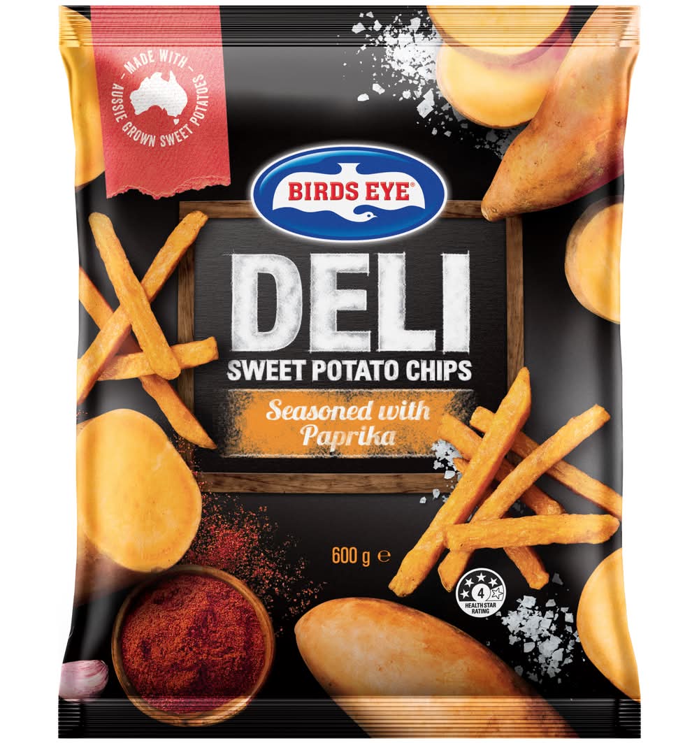 Birds Eye Deli Sweet Potato Chips (600g)