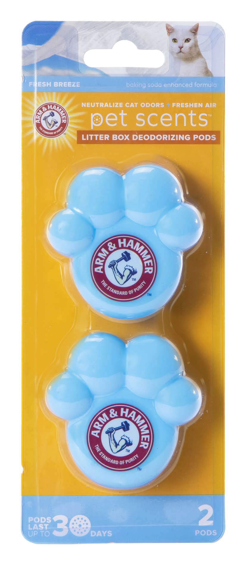 Arm & Hammer® Fresh Breeze Litter Box Deodorizing Pods 2-Count